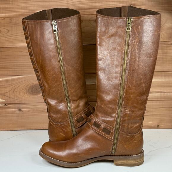 Timberland Womens Earthkeepers Savin Hill Tall Riding Boots 8548R Brown Sz 7.5 - Picture 14 of 16